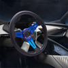 High-Quality PU Steering Wheel Auto Parts Accessories Racing Cars